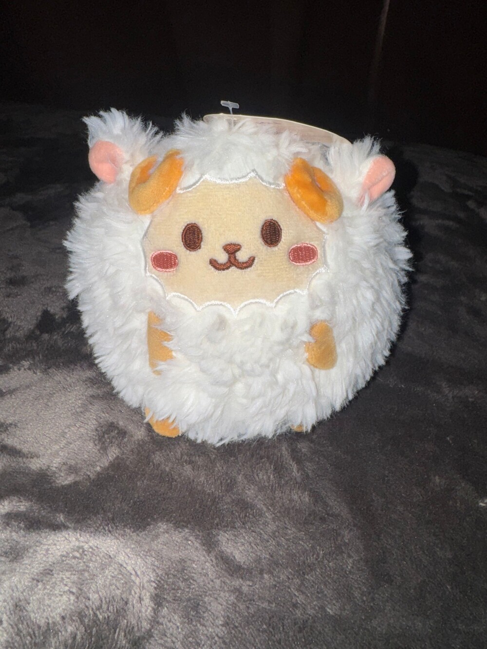 Anirrollz Bunniroll Plush Toy White Soft Stuffed Animal